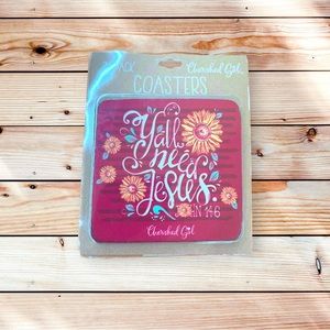 Y’all need Jesus coasters